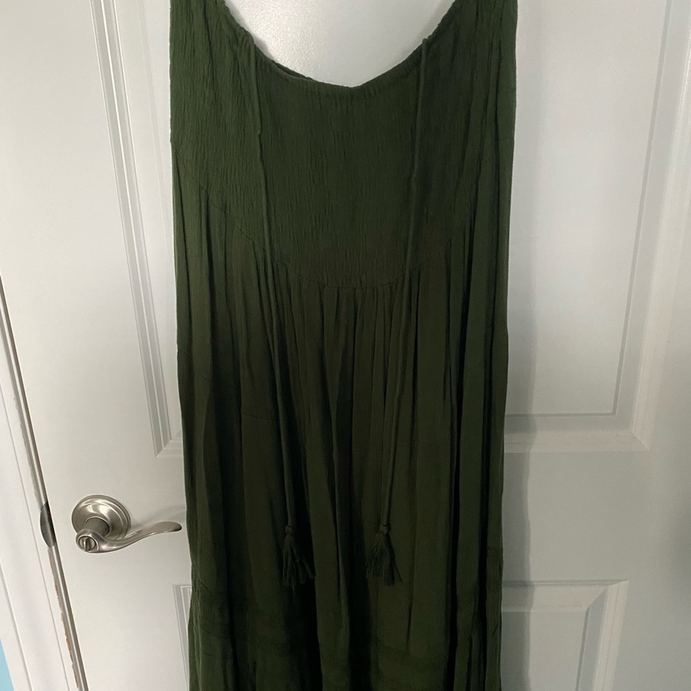 Tube top midi dress